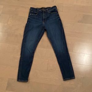 New Banana Republic stretch skinny jeans high rise size 28
